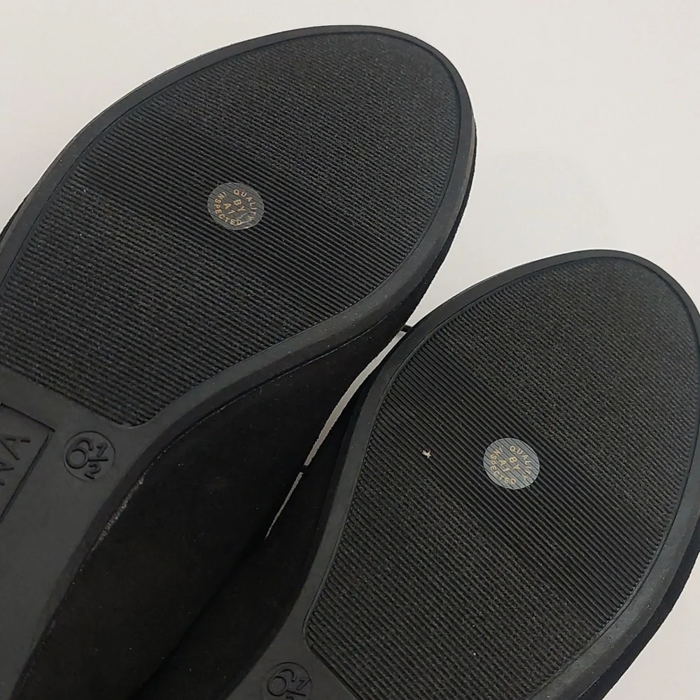 Arizona Girl's Size 6.5 Shoes Black Lloyd Mary Jane Round Closed Toe Flat Dressy
